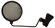 Black Pop Shield with Spring Loaded Clip