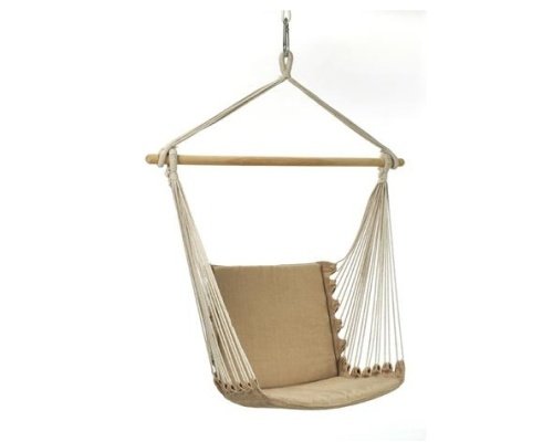 Amazonas, Sitting Hammock, Belize Sand, Our New Model Amongst The Hanging Chairs, 104x56cm
