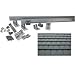 Grape Solar 5500-Watt Direct Mount Racking System (Flat Slate Tile)