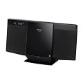 Panasonic SC-HC25EG-K Kompaktanlage (iPod/iPhone Dock, 10 Watt, USB 2.0, Radio mit RDS) schwarz
