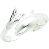 Sterling Silver Dolphin Toe Ring