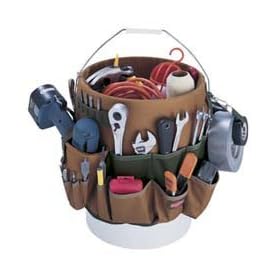 Bucket Tool Organizer - 45 Pocket with Drill Holster by Bucket Boss by Bucket Boss