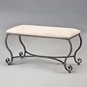 Powell Parisian Bench, 20" Seat Height