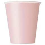 Paper Cups 9oz 14/Pk - Baby Pink from Unique