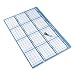 Office Products : At-A-Glance PM300-28 Reversible/Erasable Horizontal Format Wall Planner, Yearly, 48 X 32, Blue/White