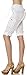 Helium London Womens Stretch Poplin Cargo Capri With Drawstring Waist