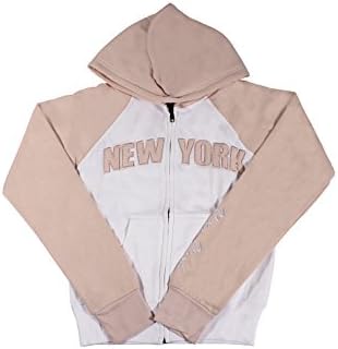 Okey Dokey New York Hoodie Boys / Girls (XL, white/pink)