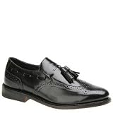 Executive Imperials Men's Wingtip Slip-On - 10.5D Black