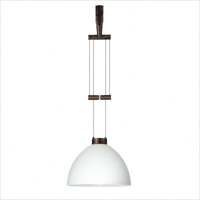 light one brella adjustable mini pendant with rail