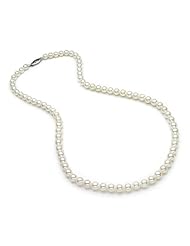 18" AA+ 5-5.5mm Akoya Cultured Pearl Necklace