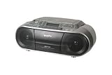 Sony CFD-S03CPL - Boombox - radio / CD / cassette - silver