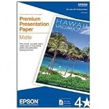 Epson 50-sheet 13x19 Matte Paper-heavy Weight Super Bsize