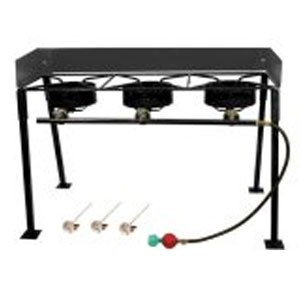 King Kooker CS42 Portable Propane 54,000 BTU Triple Burner Outdoor Camp Stove King Kooker CS42 Portable Propane 54,000-BTU Triple-Burner Outdoor Camp Stove