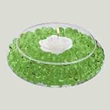 Deco Beads, Crystal Accents Spring Green 14g Retail Packs - Water Storing Gel Beads
