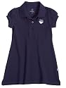 Liegelind Kids-Fun-Fashion 33201 - Mädchen Polokleid - Organic Cotton, Farb-Nr. 60 dunkelblau