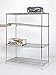 Flex Mount Shelves - Flex Mount Shelves - 24'W x 60'L Simply lift the shelf, slide the Flex Mount collar up and move the clips anywhere you want on the post. Then replace the Flex Mount collar and insert the shelf. Flex Mount shelves work with standard posts but are not suitable for use as top or bottom shelves. PolySeal finish. Product photo may not exactly match the product offered for sale. Please refer to the product description.