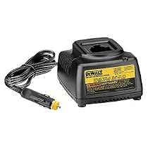 DEWALT DW9109 7.2-Volt to 18-Volt Pod-Style Vehicle Plug-In 1-Hour Battery Charger