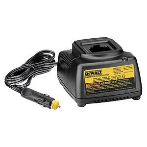 DEWALT DW9109 7.2-Volt to 18-Volt Pod Style Vehicle Plug In 1-Hour Battery Charger