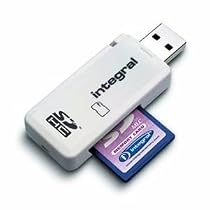Integral 2Gb Secure Digital Memory Card & USB Reader