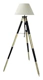Black Surveyor's Tripod Lamp 50 - Nautical Decor - Nautical Decor Solid Brass Home Decoration - Executive Promotional Gift