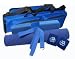GoGo Basic Navy Yoga Kit with Sticky Mat, Blocks, Strap, Tote Bag & Yoga Wristbands