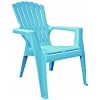 Adams Mfg Co Blu Kids Adirond Chair 8460-21-3731 Resin Patio Chairs