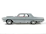 1963 Dodge 330 diecast model car 1:18 scale die cast by Maisto - Silver by Maisto