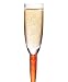 Denby Fire/Caramel Glassware Champagne Flute