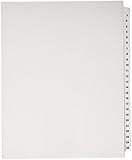 Avery Legal Dividers, Standard Collated Sets, Letter Size, Side Tabs, 1-25 Tab Set (01330)
