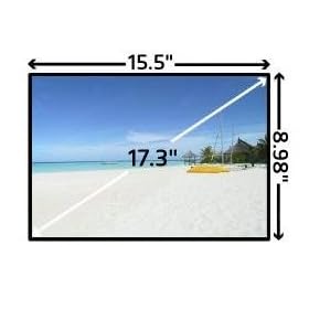 Moondocom - Dalle LED N173HGE-L11 / B173HW01 / LP173WF1 17,3" 1920x1080 40 PIN - Connecteur � gauche MATTE