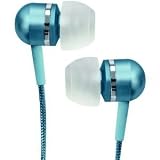COBY CVEM79BLU HIGH-PERFORMANCE ISOLATION EARBUDS (BLUE)