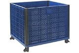 Easy Assembled Solid Bulk Container 39-1/4L X 31-1/2W X 29H Overall
