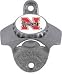 Nebraska Cornhuskers Wall Mount Bottle Opener