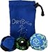 Dirtbag All Star 3 Pack with Pouch - Blue/Black w/Blue Pouch