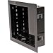 In-wall Mount for Upto 40IN Flat Panel Screens Gloss Black