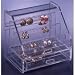 Jewelry : Earring Keeper (Clear) (5-1/4"W x 4-1/4"D x 4-1/2"H)