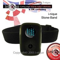 i-nique "Colour-Me" Creative Zen Stone PLUS (LCD) - BLACK' SPORTS PACK - Silicone skin case + ARMBAND + Belt clip