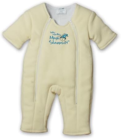 Baby Merlin's Magic Sleepsuit 3-6 months - Yellow Microfleece by Baby Merlin Company