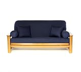 Royal Heritage Home Navy Full Size Futon Cover