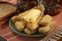 Del Real Foods Gourmet Cheese Tamales and Green Chile