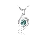 KATGI Fashion White Gold Plated Lucky Angel Beautiful Crystal Pendant Necklace thumbnail