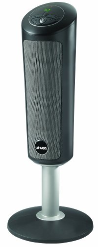 Lasko 6367 Digital Ceramic Pedestal Heater With Remote Control
