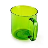 GSI LEXAN MUG - GREEN - O S - GREEN by Gsi Outdoors