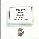 腕時計パーツ ウォッチムーブメント シチズン用 MIYOTA2035 3個組