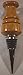 Exotic Wood Wine Stopper- Osage Orange