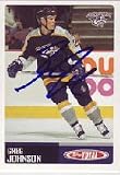 Tomas Vokoun, Nashville Predators, 2001 Upper Deck Autographed Card