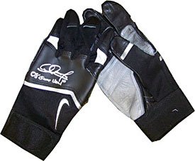 Adam Jones Autographed / Signed Baltimore Orioles 2008 Game Used Black Batting Gloves
