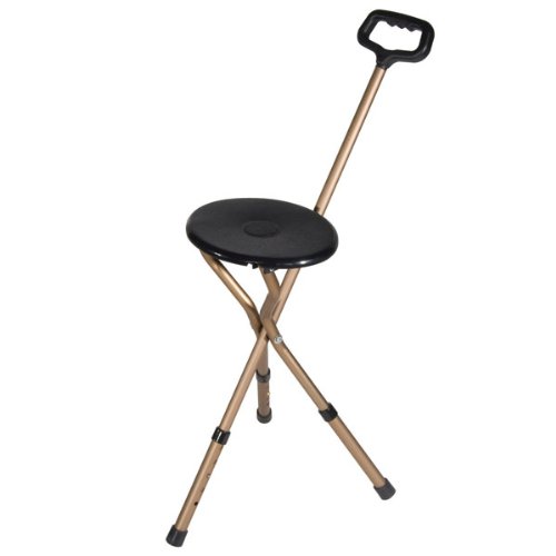 Folding Seat Cane 250 lb Weight Capacity
