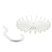 Twirl-a-Tie Tie Rack Organizer Hanger Pack of 3