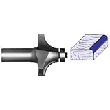 1/2" Shank, 1/2" Radius x 1-1/2" Diameter x 3/4" Cutting Length - Roundover Bit, Whiteside# 2009